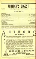 Writer's Digest (1921-Present F+W Publications) Vol. 22 #3