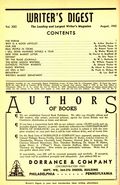 Writer's Digest (1921-Present F+W Publications) Vol. 22 #9
