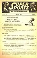 Super Sports (1938 Columbia Publications) Pulp Vol. 10 #5