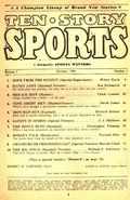 Ten Story Sports (1952-1957 Columbia) Pulp 2nd Series Vol. 7 #1