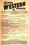 Dime Western Magazine (1932-1954 Popular Publications) Pulp Vol. 10 #1