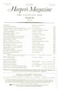 Harper's Magazine (1850 Harper & Brothers) Mar 1930