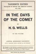 Tauchnitz Edition Collection of British and American Authors (1842-1943 Bernhard Tauchnitz) 3927