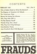Frauds (1955-1957 Cape Magazine) Vol. 1 #8