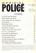 Official Police Cases (1955 Official Publications) Vol. 1 #1