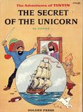Adventures of Tintin The Secret of the Unicorn HC (1959 Golden Press ) 1-1ST