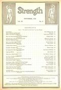 Strength (1914-1929 Milo Publishing) Magazine Vol. 9 #9