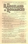Rangeland Romances (1935-1955 Popular) Pulp Vol. 18 #1