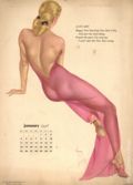 Esquire Girl Calendar (1943-1955 Esquire) 1948