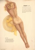 Esquire Girl Calendar (1943-1955 Esquire) 1948