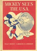 Mickey Sees the U.S.A. HC (1944 D.C. Heath and Company) 1-1ST