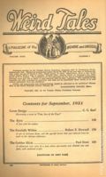 Weird Tales (1923-1985 Popular Fiction) Pulp 1st Series Vol. 18 #2