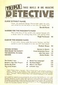 Triple Detective (1947-1955 Standard) Pulp Vol. 7 #1