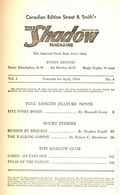 Shadow (1941-1945 Street & Smith) Pulp Canadian Edition 2nd Series Vol. 4 #4