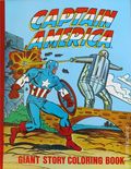 Captain America Giant Story Coloring Book (1978 Parkes Run) 1