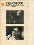 Demonique Journal of Obscure Horror Cinema (1980 Barry Kaufman/Fantaco) 1