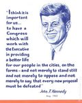 UAW 1962 Elections Booklet featuring John F. Kennedy (1962 UAW Citizen Education Department) 1962