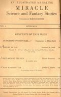 Miracle Science and Fantasy Stories (1931 Harold Hersey) Pulp Vol. 1 #1