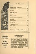 Flying Saucers from Other Worlds (1957-1958 Palmer Publications) Pulp Oct 1957