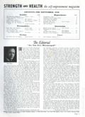 Strength and Health (1932-1986 York Barbell Company) Magazine Sep 1940