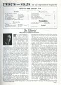 Strength and Health (1932-1986 York Barbell Company) Magazine Aug 1940