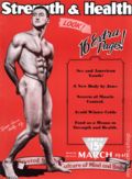 Strength and Health (1932-1986 York Barbell Company) Magazine Mar 1940