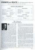 Strength and Health (1932-1986 York Barbell Company) Magazine Mar 1940