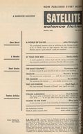 Satellite Science Fiction (1956-1959 Renown Publications) Pulp Vol. 3 #4