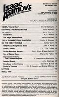 Asimov's Science Fiction (1977-2019 Dell Magazines) Vol. 5 #1