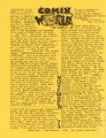 Comix World Newsletter (1973 Clay Geerdes) Fanzine 2