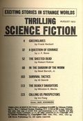 Thrilling Science Fiction (1966-1975 Ultimate Publishing) Pulp Aug 1972