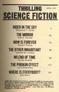 Thrilling Science Fiction (1966-1975 Ultimate Publishing) Pulp Apr 1973