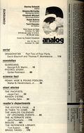 Analog Science Fiction/Science Fact (1960-Present Dell) Vol. 101 #11