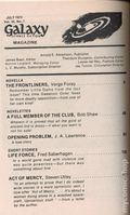 Galaxy Science Fiction (1950-1980 World/Galaxy/Universal) Vol. 35 #7