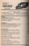 Galaxy Science Fiction (1950-1980 World/Galaxy/Universal) Vol. 36 #2