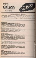 Galaxy Science Fiction (1950-1980 World/Galaxy/Universal) Vol. 36 #3