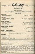 Galaxy Science Fiction (1950-1980 World/Galaxy/Universal) Vol. 19 #3