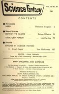 Science Fantasy (1950-1966 Nova Publications) Digest 46
