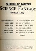 Science Fantasy Yearbook (1970) 1