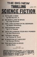 Thrilling Science Fiction (1966-1975 Ultimate Publishing) Pulp Apr 1975