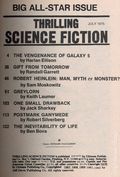 Thrilling Science Fiction (1966-1975 Ultimate Publishing) Pulp Jul 1975