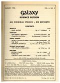 Galaxy Science Fiction (1950-1980 World/Galaxy/Universal) Vol. 6 #5