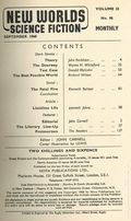 New Worlds Science Fiction (Nova Publications UK) Vol. 33 #98
