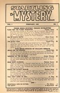 Startling Mystery Magazine (1940 Popular Publications) Pulp Vol. 1 #1