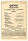 Galaxy Science Fiction (1950-1980 World/Galaxy/Universal) Vol. 8 #1