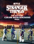 Stranger Things The Official Color-with-Stickers Book SC (2025 Random House Worlds) 1-1ST