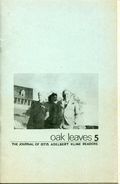 Oak Leaves (1970-1981 Krafthaus) Fanzine Vol. 1 #5