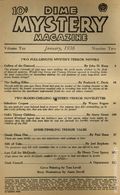 Dime Mystery Magazine (1932-1950 Dime Mystery Book Magazine - Popular) Pulp Vol. 10 #2