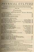 Physical Culture (1899-1944 Macfadden Publications Inc.) Magazine) Vol. 27 #5