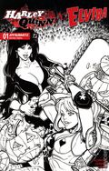 Harley Quinn x Elvira (2025 Dynamite) 1O
